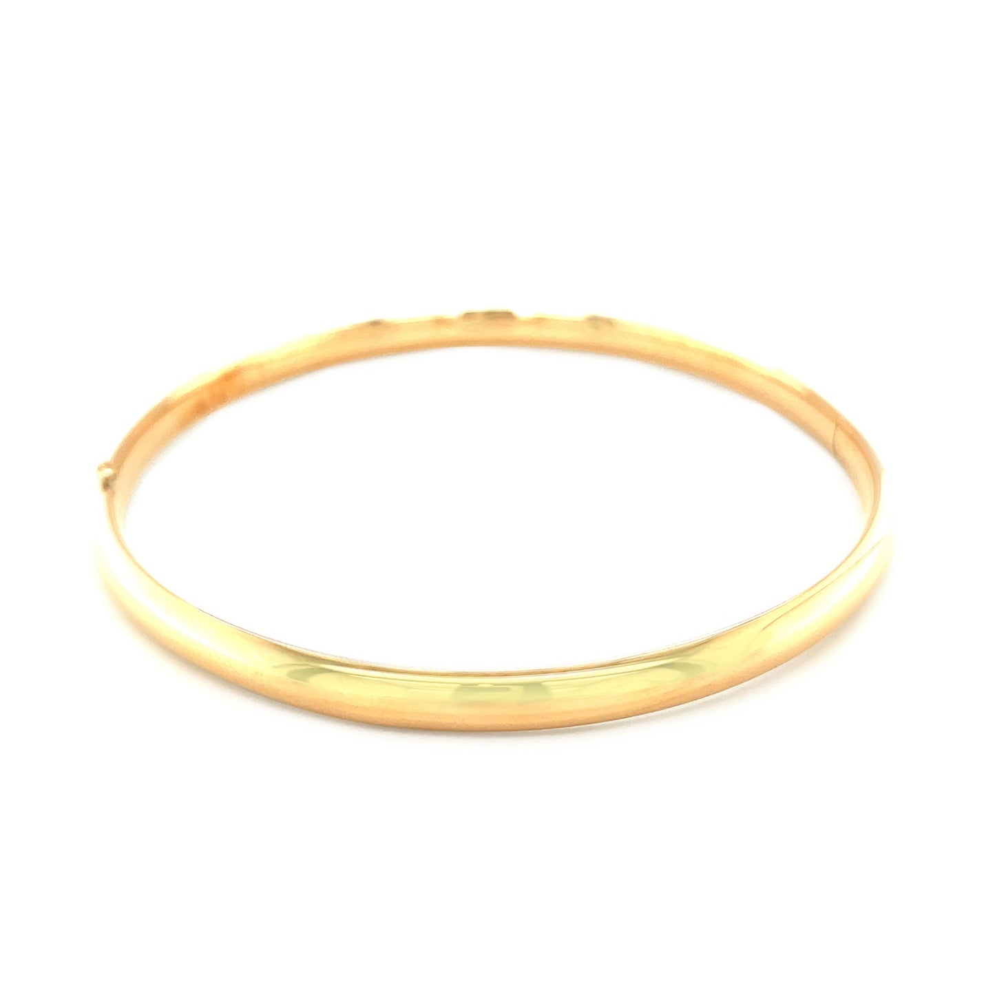 Classic Bangle in 14k Yellow Gold (5.00 mm)