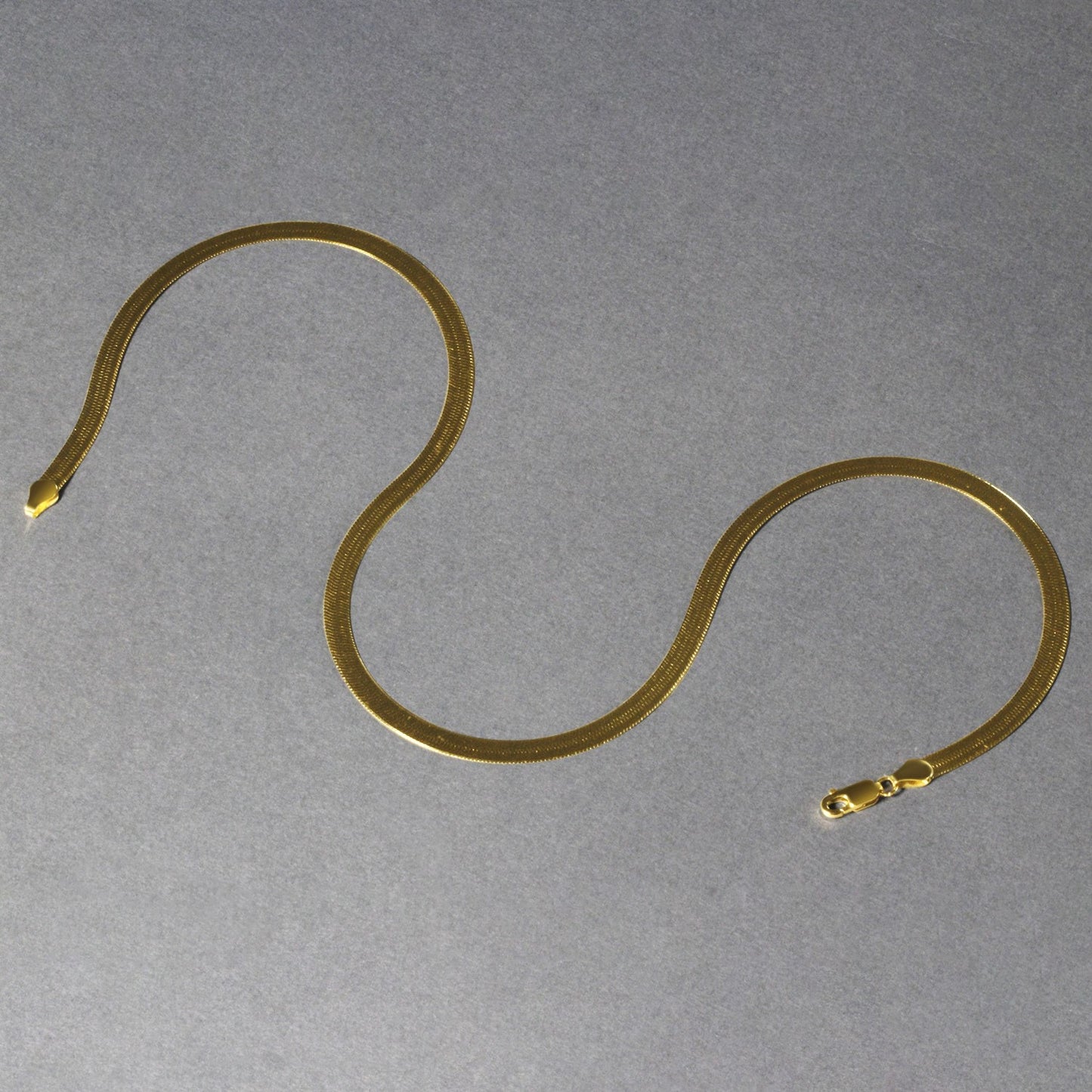 14k Yellow Gold Super Flex Herringbone Chain (6.00 mm)