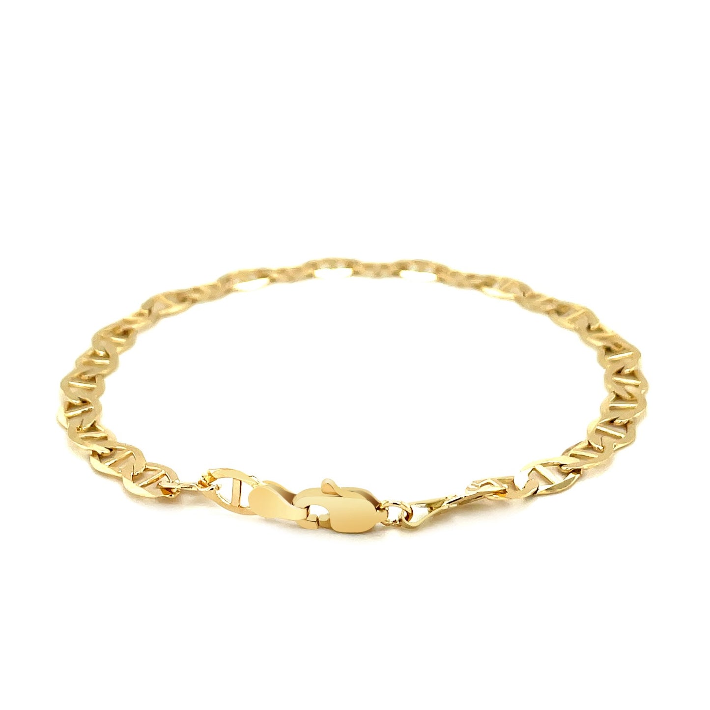 10k Yellow Gold Mariner Link Bracelet (5.10 mm)