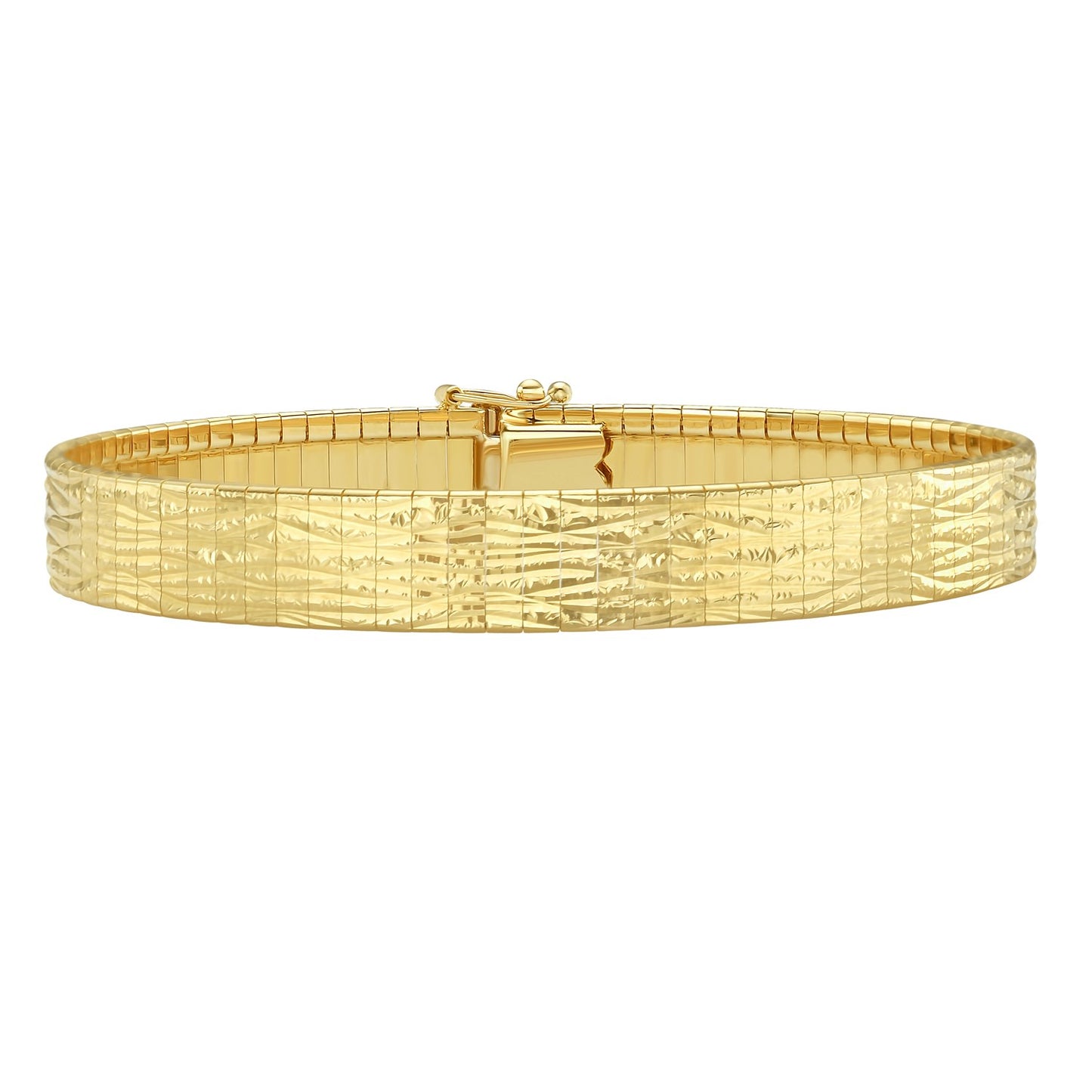 Glacier Bracelet in 14K Yellow Gold (8.00 mm)